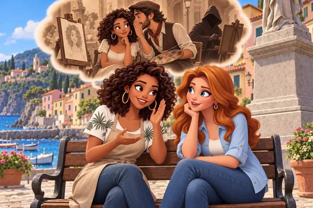 The Mystery Painter — Iris·Ellie